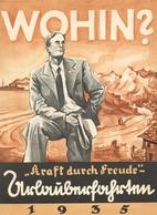 Propaganda WK II KdF Broschüre Urlaubsfahrten 1935 II - War 1939-45