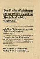 Propaganda WK II NSDAP Broschüre Wahlinformation II (repariert) - Guerre 1939-45