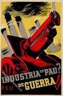 Propaganda WK II Spanien Industria De Pau? De Guerra I-II - Weltkrieg 1939-45