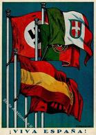 Propaganda WK II Spanien Viva España I-II - War 1939-45
