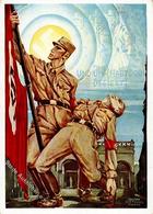 Propaganda WK II Und Ihr Habt Doch Gesiegt Sign. Goetschel, Gustav  Künstlerkarte I-II - War 1939-45