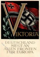 Propaganda WK II Viktoria Sign. Klein, Gottfried Künstler-Karte I-II - War 1939-45