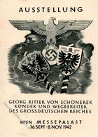 Propaganda WK II Wien Österreich Ausstellung Georg Ritter Von Schönerer I-II (Eckbug) Expo - War 1939-45