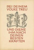 Propaganda WK II Wochenspruch Der NSDAP Folge 23 1942 I-II (Ecke Abgestoßen) - Guerre 1939-45