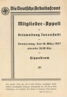 Propaganda WK II^Deutsche Arbeitsfront Flugblatt I-II - War 1939-45