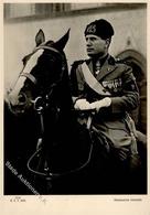 Mussolini WK II Foto AK I-II - War 1939-45