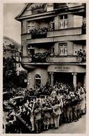 Hitler Bad Berneck (8582) WK II Hotel Bube Foto AK I-II - Guerre 1939-45