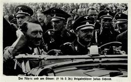 Hitler Brigadeführer Julius Schreck WK II  I-II - Guerre 1939-45
