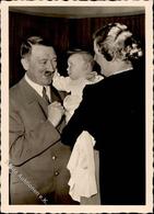 Hitler Frau Göring Mit Tochter WK II PH 8 Foto AK I-II - Guerre 1939-45