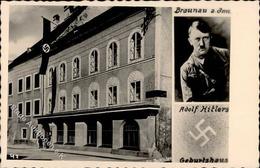 Hitler Geburtshaus WK II  Foto AK I-II - Guerra 1939-45