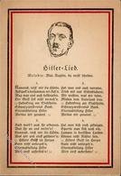 Hitler Hitler-Lied I-II (kleiner Einriss) - Guerre 1939-45