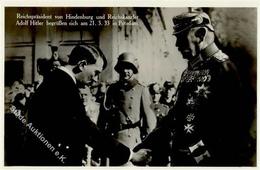 HITLER WK II - Hitler Und Hindenburg 21.3.33 Potsdam I - Guerre 1939-45