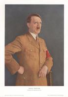 Hitler WK II Plakat 25,5 X 36 Cm Sign. Knirr, Heinrich Prof. I-II - Guerre 1939-45