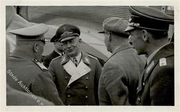 CHRISTIANSEN,Kapitän,Fliegerkommodore - Foto-Ak, Hdschrftl: Braunschweig 1936 I - War 1939-45