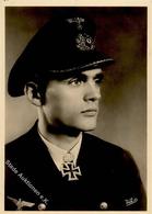 Ritterkreuzträger WK II Hardegen Kapitänleutnant Foto AK I-II - War 1939-45