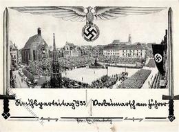 Reichsparteitag Nürnberg (8500) 1933 WK II   I-II - Weltkrieg 1939-45