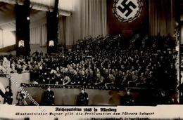 Reichsparteitag Nürnberg (8500) WK II 1933 Staatsminister Wagner  Foto AK I-II (keine Ak-Einteilung) - Guerra 1939-45