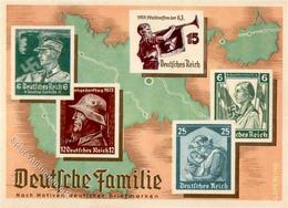 DRESDEN WK II - OLYMPIA-POSTWERTZEICHEN-AUSSTELLUNG DEUTSCHE FAMILIE  I - War 1939-45