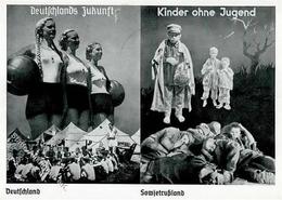 HAMBURG WK II - Ausstellung BOLCHEWISMUS Ohne MASKE 1938 Mit S-o I Expo - Guerre 1939-45