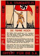 AACHEN WK II - SA-STANDARTE 26 AACHEN - HITLERTAG 1932!! Extrem Seltene SA-Opferkarte I R!R! - Guerre 1939-45