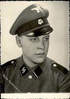 SS Portrait Soldat Uniform Foto-Karte I-II - Guerre 1939-45