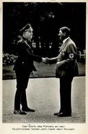SS WK II - Hitler Dankt D. SS-Musikmeister Müller-John Nach Dem Konzert, PH I-II - War 1939-45