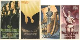 WHW Lot Mit 24 Türschilder Unterschiedliche Erhaltung (8x Mit Reißlöcher) I-II - Guerre 1939-45