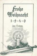 Weihnacht Im Feld WK II Fotoalbum 940 Im Osten II (Stauchung,Einriss) - Oorlog 1939-45
