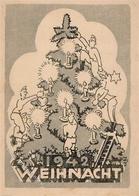 Weihnacht Im Feld WK II Fotoalbum 942 I-II (fleckig) - Oorlog 1939-45