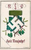 HAKENKREUZ WK II - HEIL NEUJAHR ! NS-ÖSTERREICH Sign. 1921 I - War 1939-45