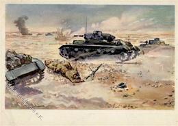MILITÄR WK II - WÜSTENKRIEG NORDAFRIKA - Deutsche Panzer I-II Réservoir - Guerre 1939-45