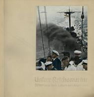 Sammelbild-Album Unsere Reichsmarine Bilder Aus Dem Leben Der Matrosen Burchartz, Max 1935 Jasmati Zigarettenfabrik Komp - Guerre 1939-45