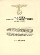 Verleihungsurkunde Ernennungsurkunde Blanco WK II I-II - Guerre 1939-45