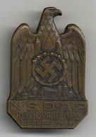 WK II Anstecknadel Nürnberg (8500) Reichsparteitag 1933 I-II - War 1939-45