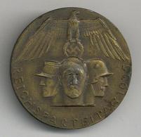 WK II Anstecknadel Nürnberg (8500) Reichsparteitag 1935 I-II - War 1939-45