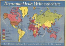 WK II Brennpunkte Des Weltgeschehens Bilkartenatlas Zu Den Politischen Ereignissen Der Gegenwart II (repariert) - War 1939-45