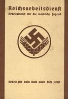 WK II Dokumente Reichsarbeitsdienst 1 Arbeitsdienstpass I-II - Weltkrieg 1939-45