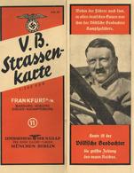 WK II Frankfurt (6000) V. B. Straßenkarte II - Guerre 1939-45