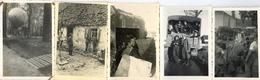 WK II Partie Mit Circa 190 Fotos Westwall Frankreich Feldzug I-II - Guerre 1939-45