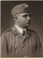 WK II Soldat Der Luftwaffe Foto 17,5 X 23,5 Cm I-II - War 1939-45