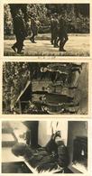 WK II Treffen In Compiegne Lot Mit 3 Foto-Karten I-II (Klebereste RS) - Guerre 1939-45