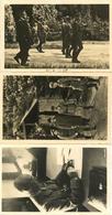 WK II Treffen In Compiegne Lot Mit 3 Foto-Karten I-II (Klebereste RS) - Weltkrieg 1939-45