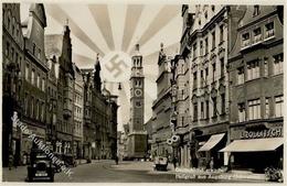 Aufgehende Sonne WK II - AUGSBURG Deutschland Erwache! 1933 I - War 1939-45