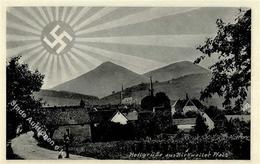 Aufgehende Sonne WK II - Heilgrüße Aus BIRKWEILER,Pfalz I - War 1939-45