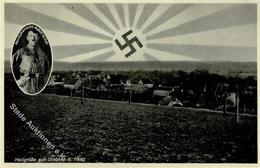 Aufgehende Sonne WK II - Heilgrüße Aus DIEBACH A.Haag 1933 HITLER I - Guerre 1939-45