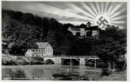 Aufgehende Sonne WK II - LENGEFELD,Erzgeb. - Schloß RAUENSTEIN 1933 I - Guerre 1939-45