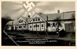 Aufgehende Sonne WK II - NSDAP SPITAL B.Weitra - Flaggenschmuck Bei D. Volksabstimmung 10.4.1938 I - Oorlog 1939-45