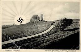 Aufgehende Sonne WK II - TETEROW Ehrenmal DEUTSCHER MORGEN 1933 I - Oorlog 1939-45