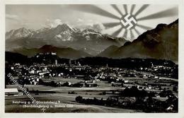 Aufgehende Sonne WK II Salzburg (5020) Österreich Foto AK I-II - War 1939-45