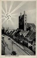 Aufgehende Sonne WK II Seehausen I.d. Altmark Ansichtskarte I-II (kl. Abschürfung, Marke Entfernt) - War 1939-45